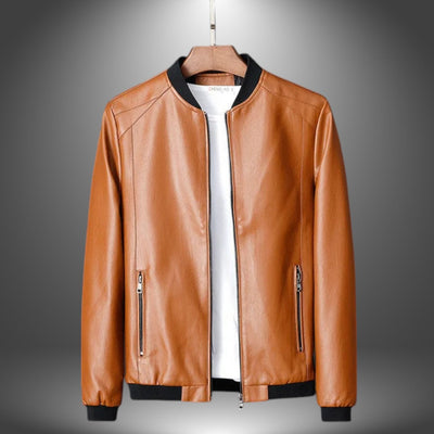 Manuel | Giacca in Pelle Artigianale Estiva per Uomo