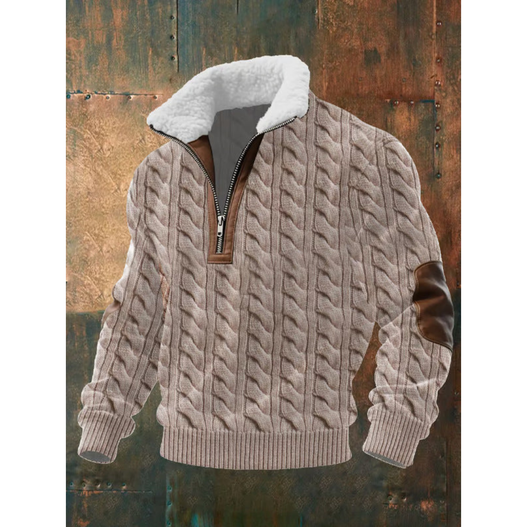 KOWALSKI | MAGLIONE CON COLLO ALTO IN FLEECE