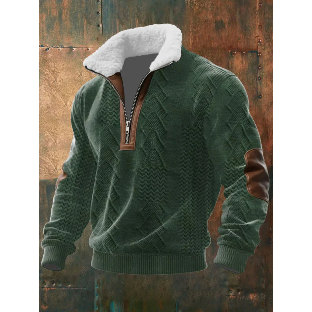 KOWALSKI | MAGLIONE CON COLLO ALTO IN FLEECE