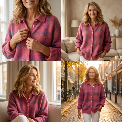 Valeria™ – Elegante maglione a quadri