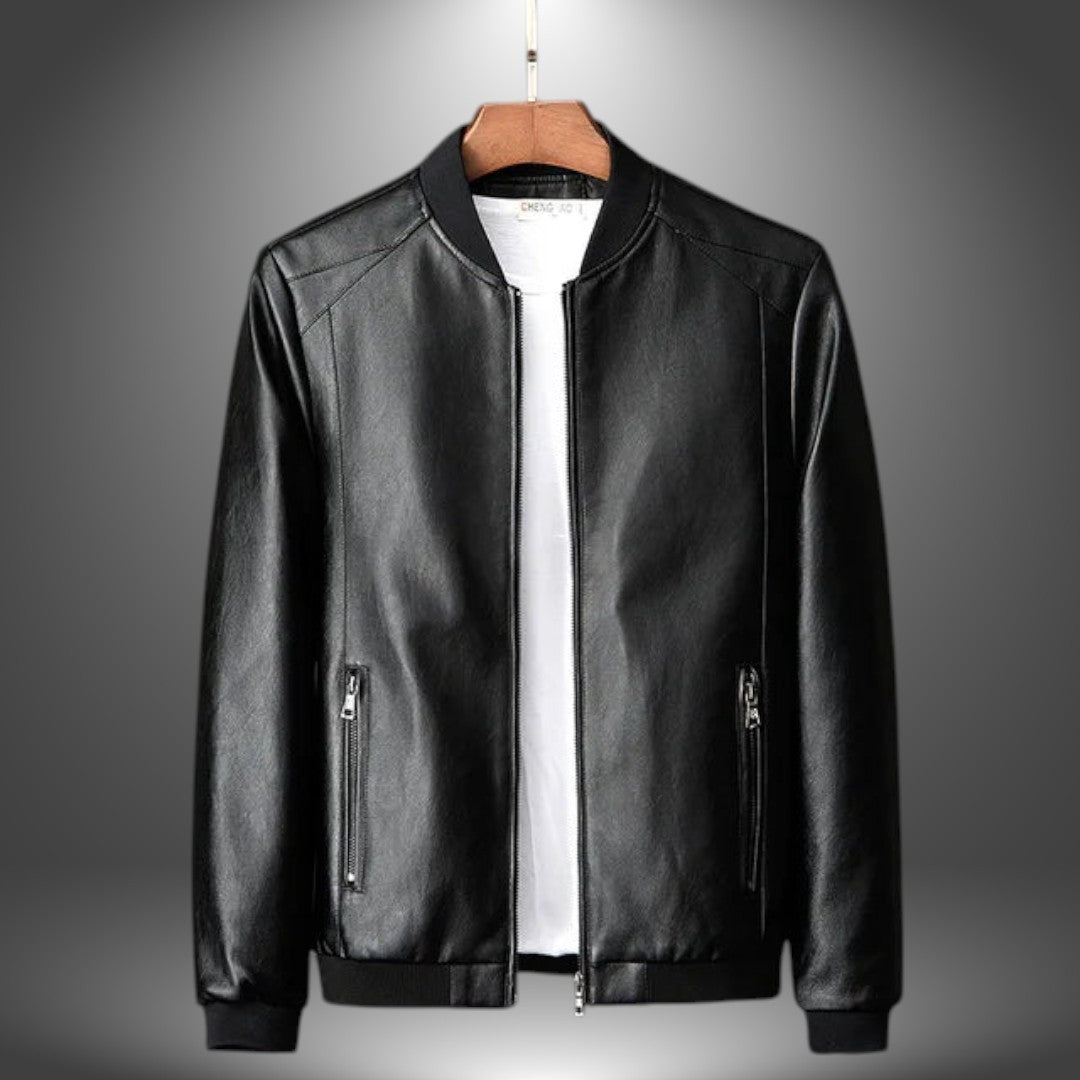 Manuel | Giacca in Pelle Artigianale Estiva per Uomo