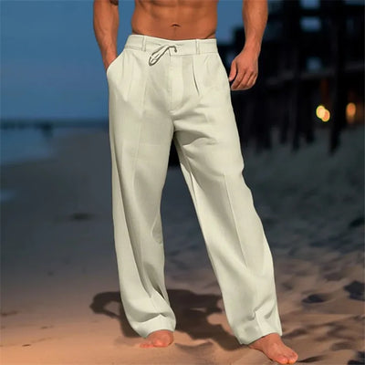 Nathan™ - Pantaloni in cotone unito