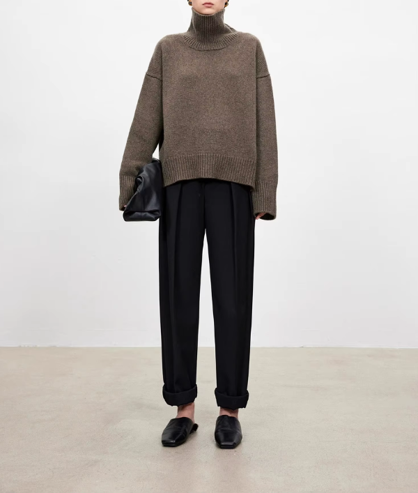 ELIANA I Pullover con Collo Alto