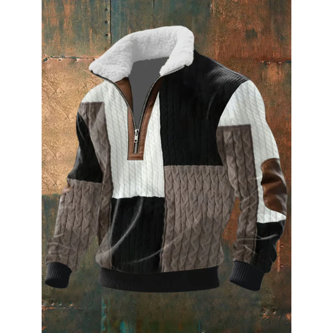 KOWALSKI | MAGLIONE CON COLLO ALTO IN FLEECE