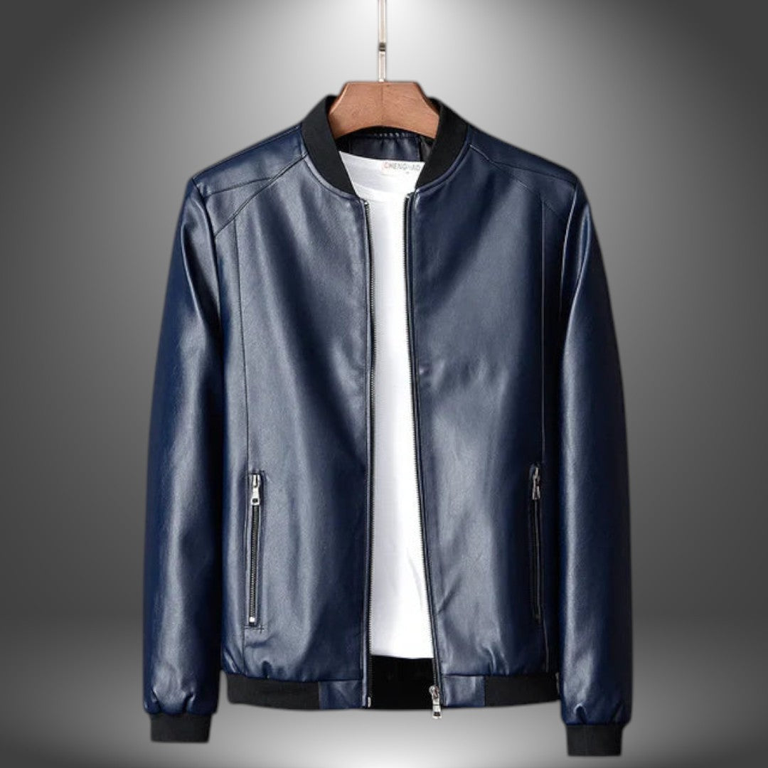 Manuel | Giacca in Pelle Artigianale Estiva per Uomo