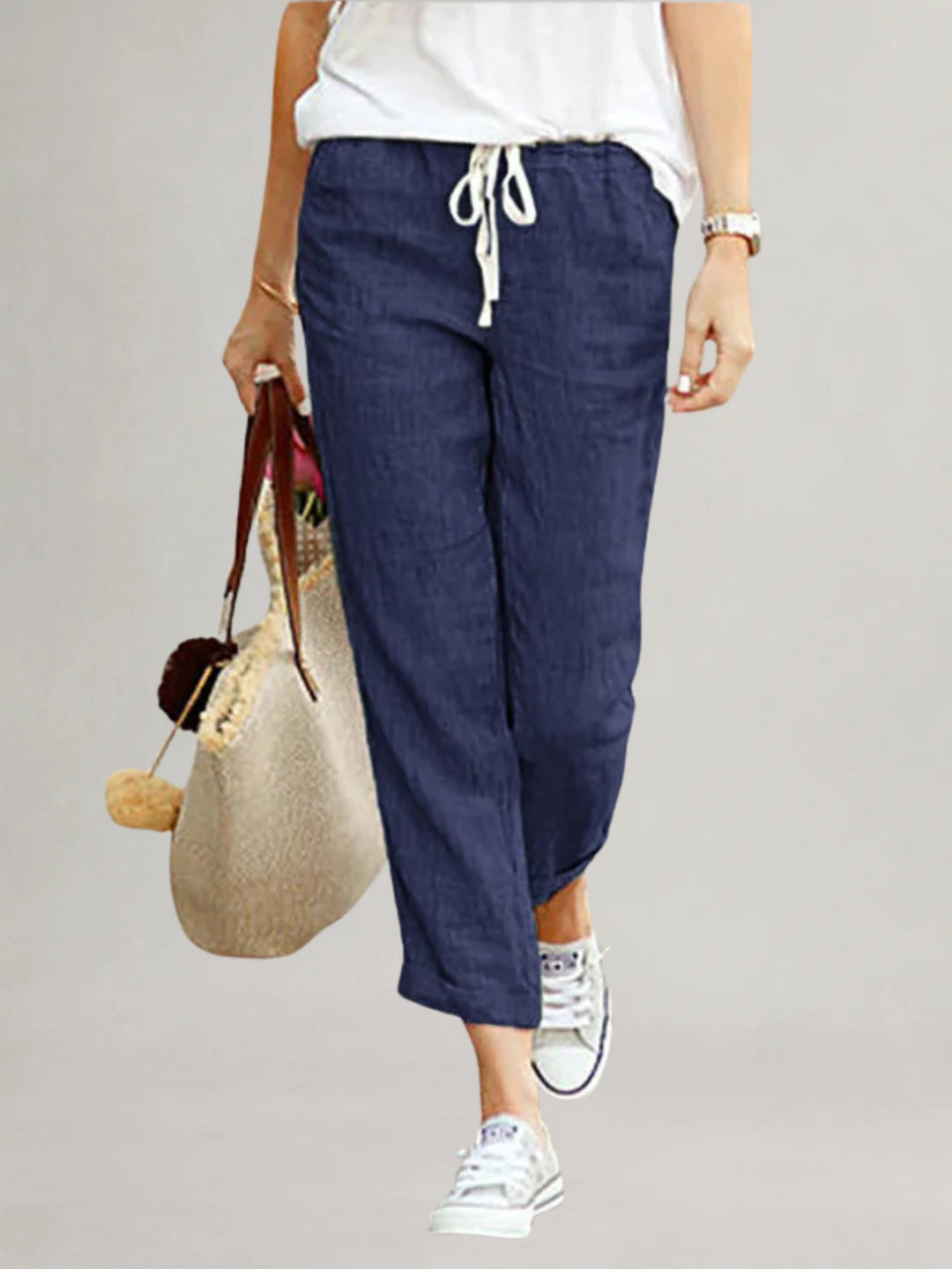 Amélie - Pantaloni in Lino Confortevoli