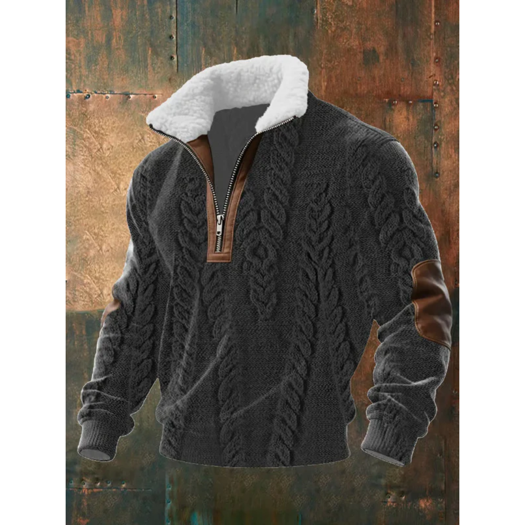 KOWALSKI | MAGLIONE CON COLLO ALTO IN FLEECE