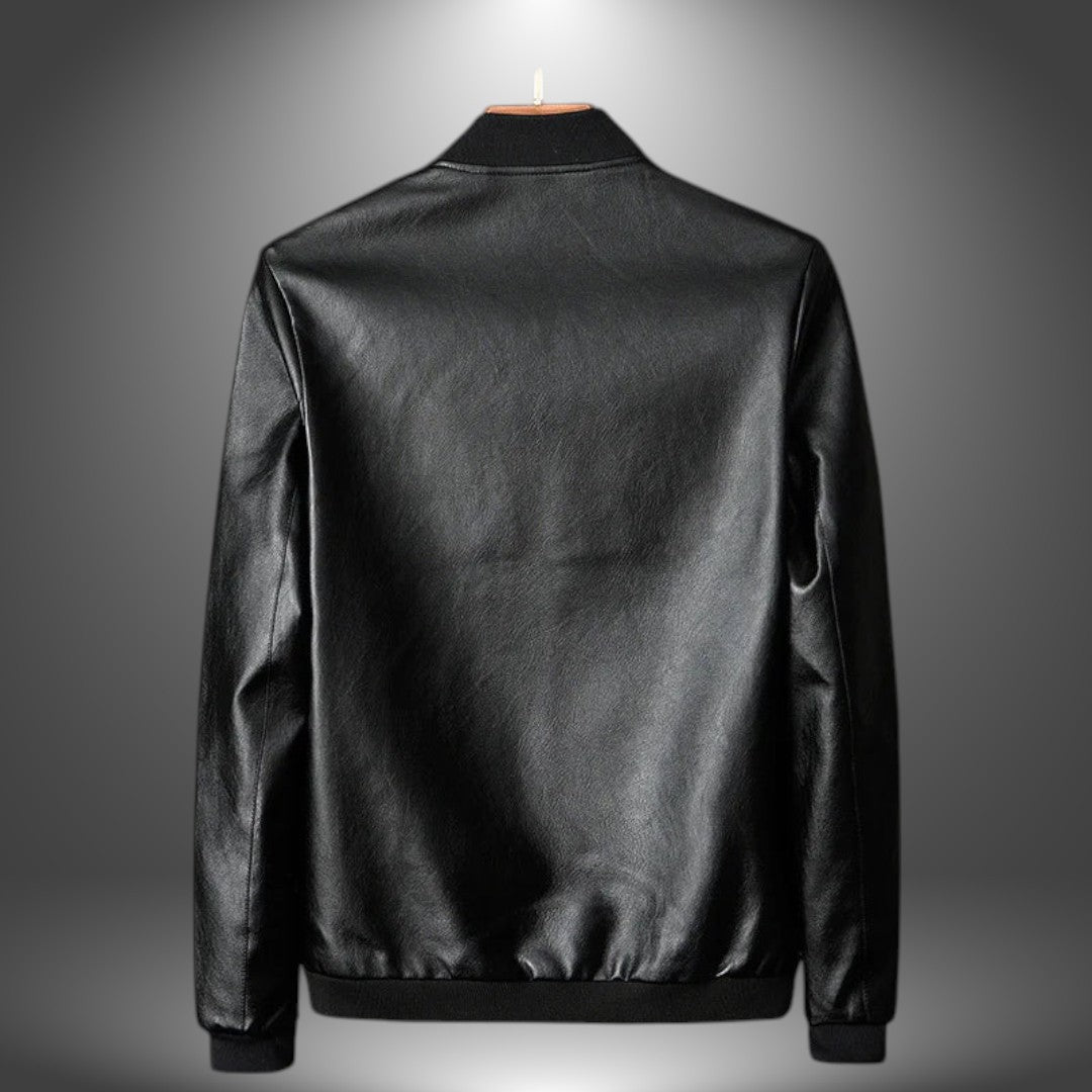 Manuel | Giacca in Pelle Artigianale Estiva per Uomo