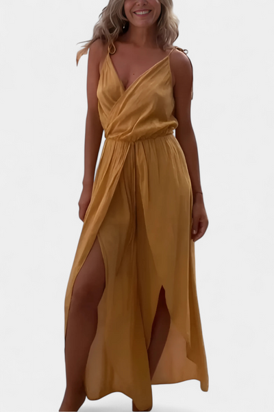 Combinazione Donatila in Cotone Lavato con Aperture Laterali