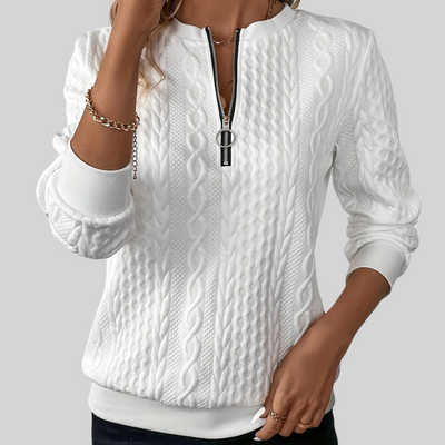 LUCIA I Pullover con zip