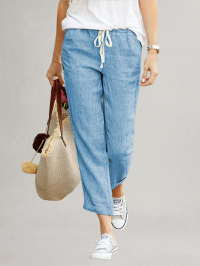 Amélie - Pantaloni in Lino Confortevoli