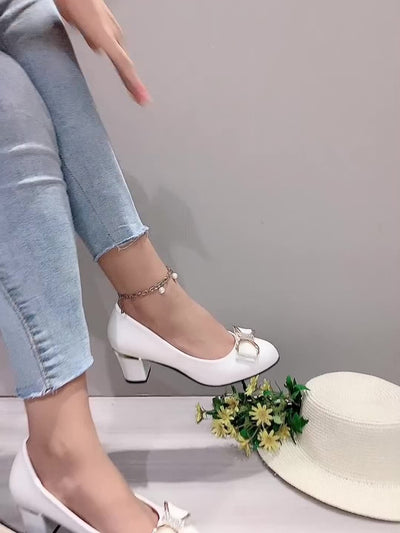 Carole – Décolleté comodi con tacco basso per donne eleganti