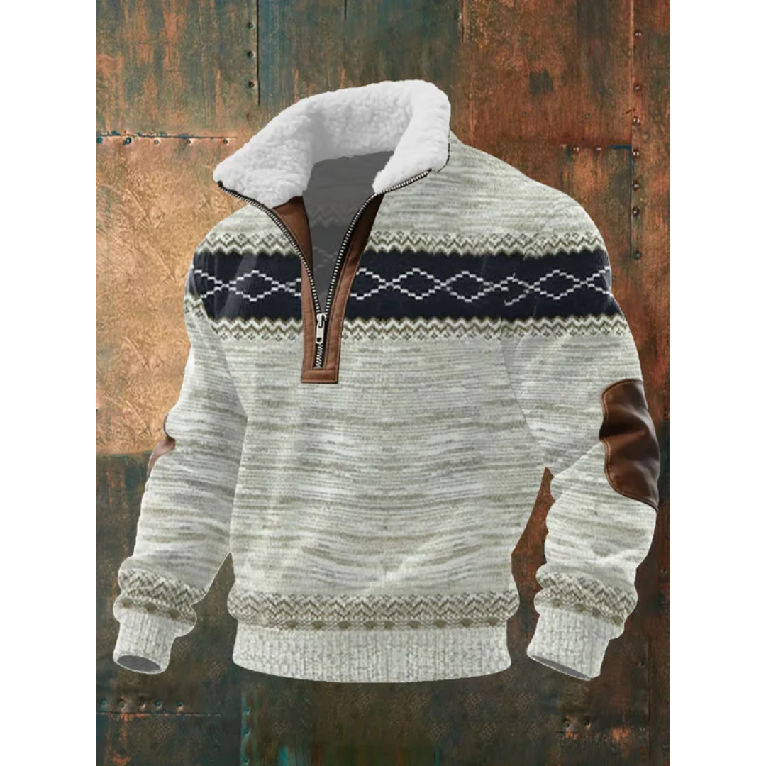 KOWALSKI | MAGLIONE CON COLLO ALTO IN FLEECE