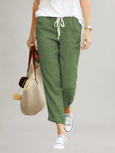 Amélie - Pantaloni in Lino Confortevoli