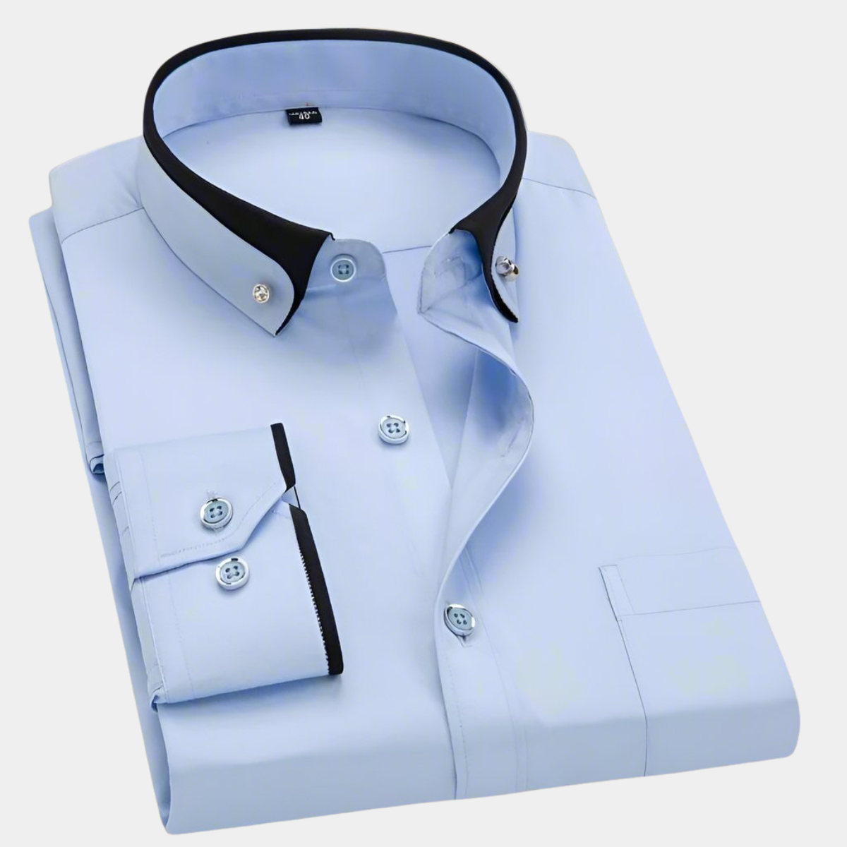 Don | Camicia Classica per Uomini a Maniche Lunghe