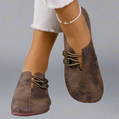 Kreszentia | Mocassini in camoscio di capra premium