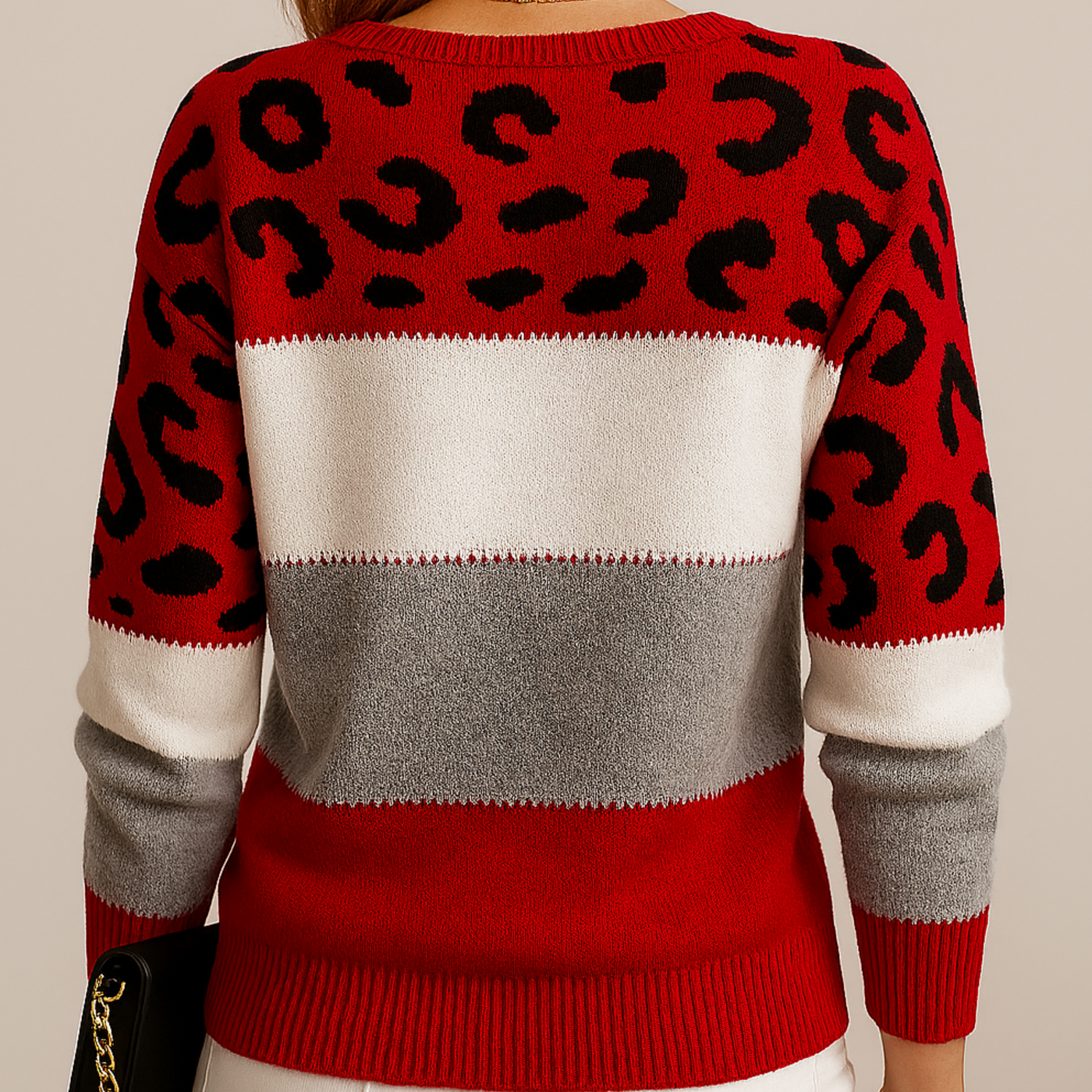 MP | Maglione Leopardo Eleganza