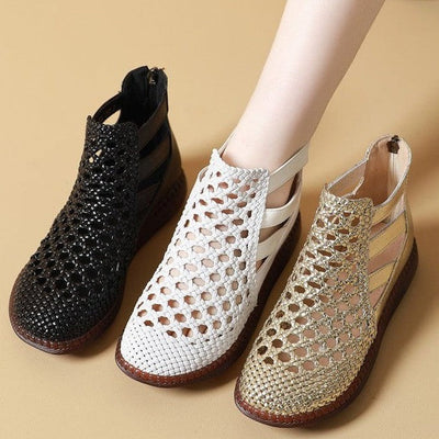 Cléopâtre Stivali Sandali - Confortevoli ed eleganti (Pelle vera)