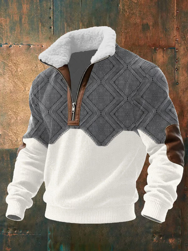 KOWALSKI | MAGLIONE CON COLLO ALTO IN FLEECE