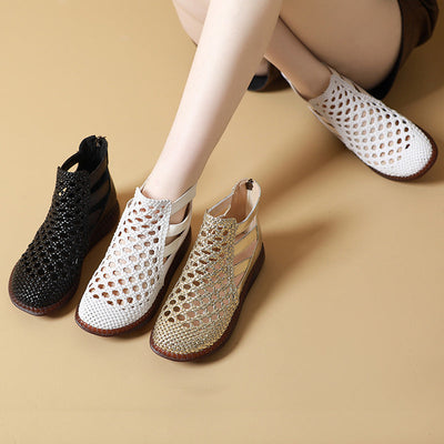 Cléopâtre Stivali sandali - Confortevoli ed eleganti (Pelle vera)