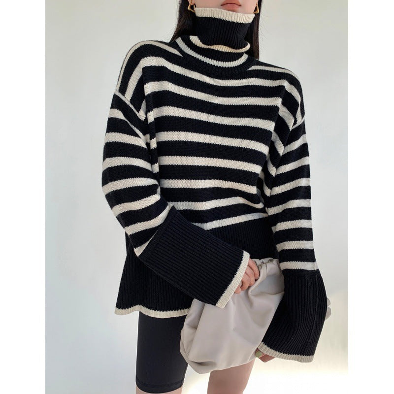 MILENA I Maglione con Collo Alto