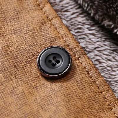 MP CATANIA | CAPPOTTO DA UOMO IN CAMOSCIO