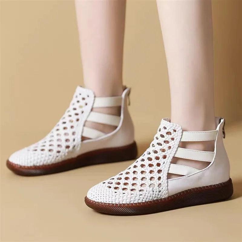 Cléopâtre Stivali sandali - Confortevoli ed eleganti (Pelle vera)