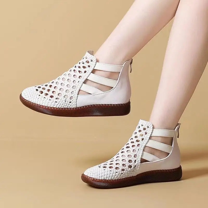 Cléopâtre Stivali Sandali - Confortevoli ed eleganti (Pelle vera)