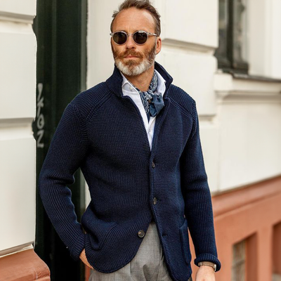 KOWALSKI | CARDIGAN CON MOTIVO TIMELESS