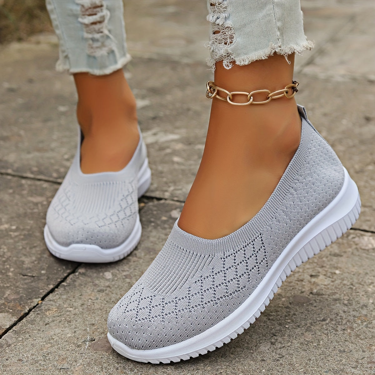 Sofina - Scarpe slip-on traspiranti per donne
