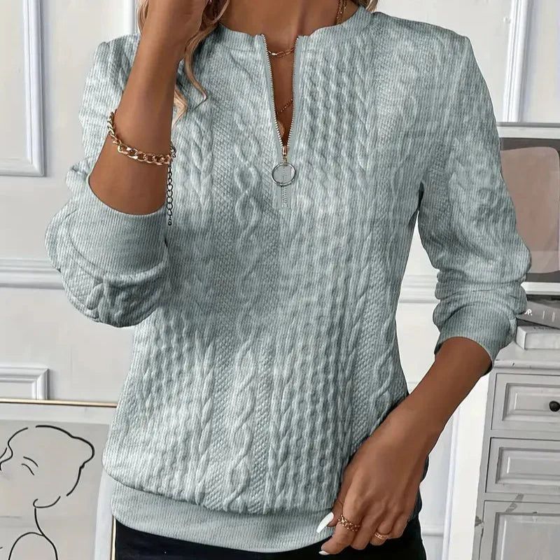 LUCIA I Pullover con zip