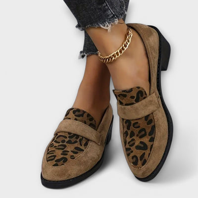 Karla - Scarpe eleganti da donna con motivo leopardato