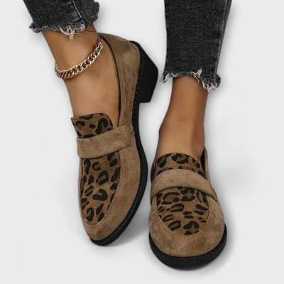 Karla - Scarpe eleganti da donna con motivo leopardato