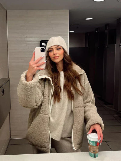 Anastasia | Giacca invernale morbida e calda
