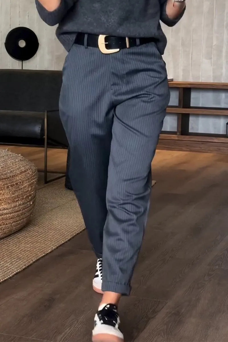 Élodie-Claire™ | Pantaloni Stripes Su Misura