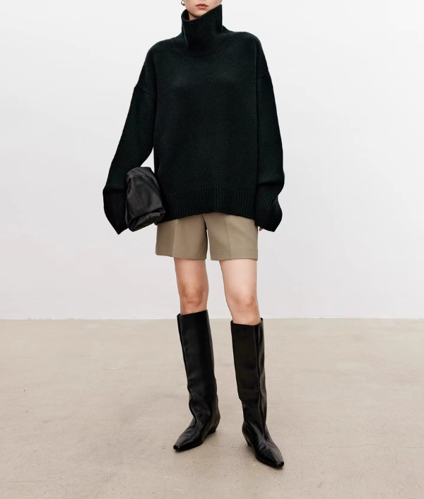 ELIANA I Pullover con Collo Alto