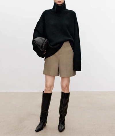 ELIANA I Pullover con Collo Alto