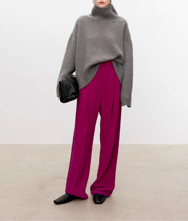 ELIANA I Pullover con Collo Alto