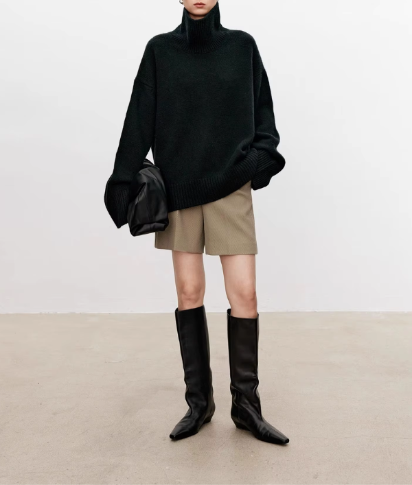 ELIANA I Pullover con Collo Alto