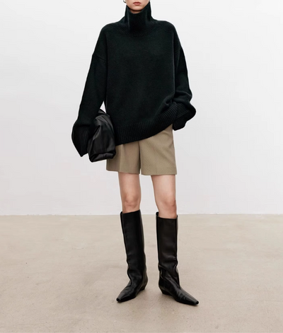 ELIANA I Pullover con Collo Alto